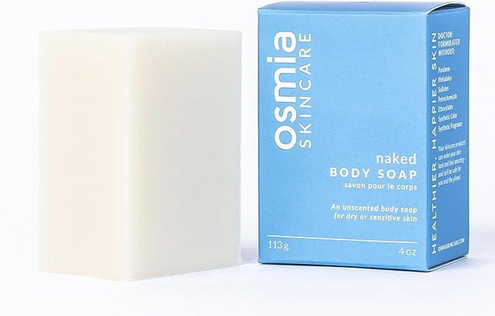 Osmia Organics Naked Body Soap Bar - Moisturizing Olive Oil, Nourishing Shea Butter & Soothing Coconut Milk - For All Skin Types, Including Sensitive & Dry (4 oz.) - Image 2
